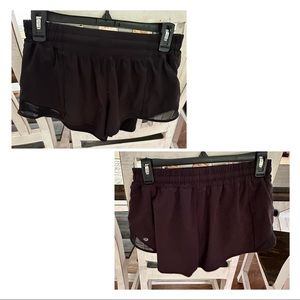 Black lululemon hotty hots